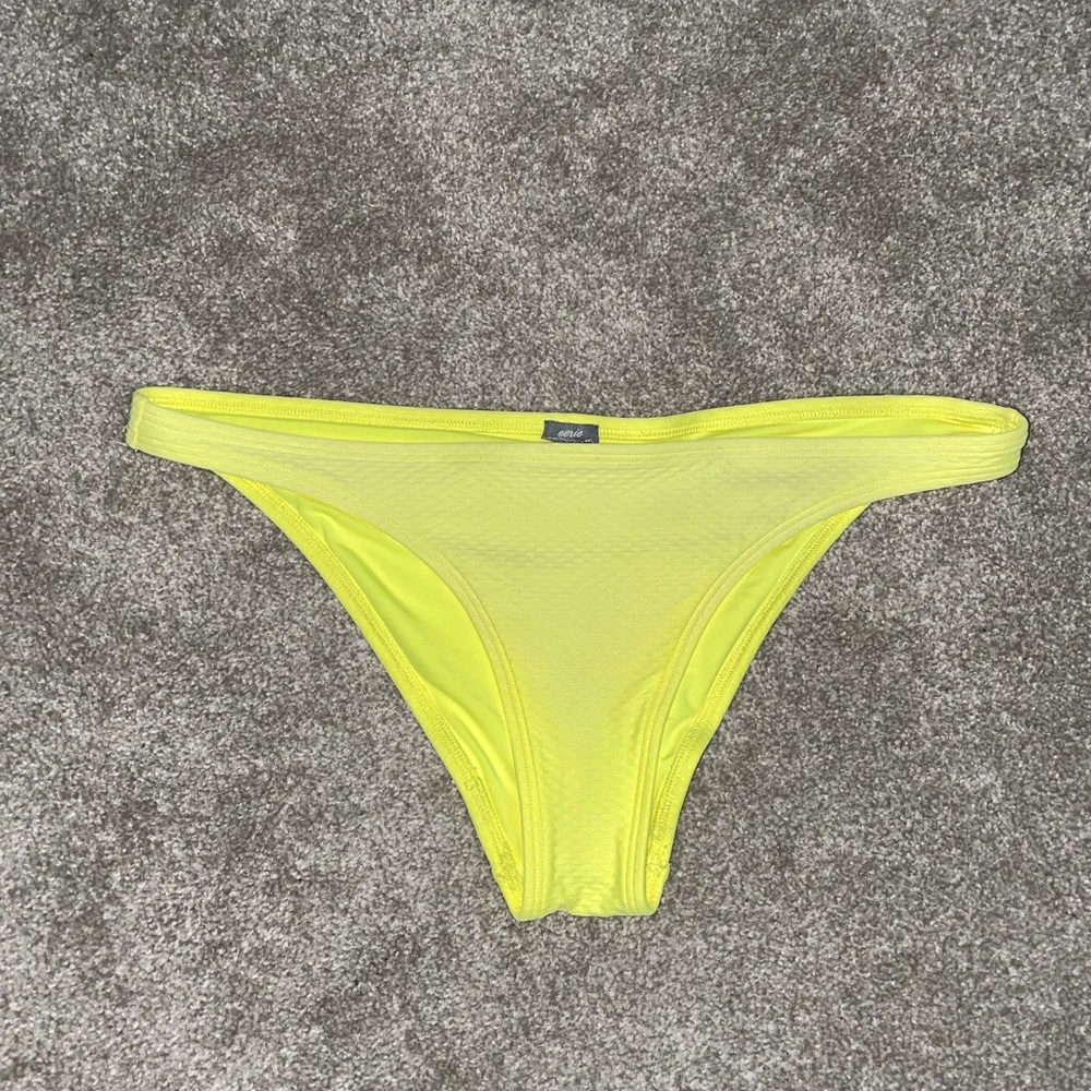 Aerie Swim Teeny Bright Yellow Bikini Bottom